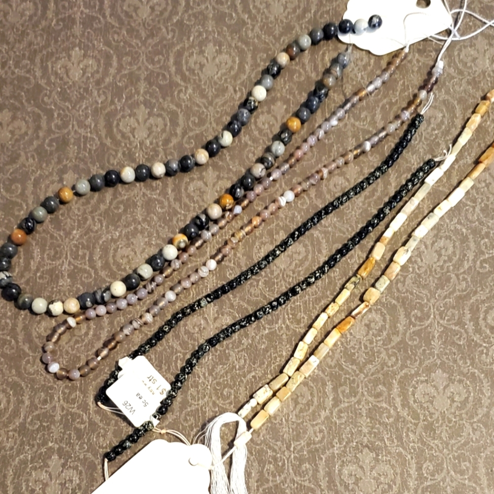 Large Bundle of New Czech Glass Beads